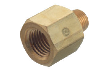 1.062 INCH (IN) LENGTH FEMALE TO MALE PIPE THREAD ADAPTER (ITEM # BA-4-2HP) 1.062 INCH (IN) LENGTH FEMALE TO MALE PIPE THREAD ADAPTER (ITEM # BA-4-2HP)